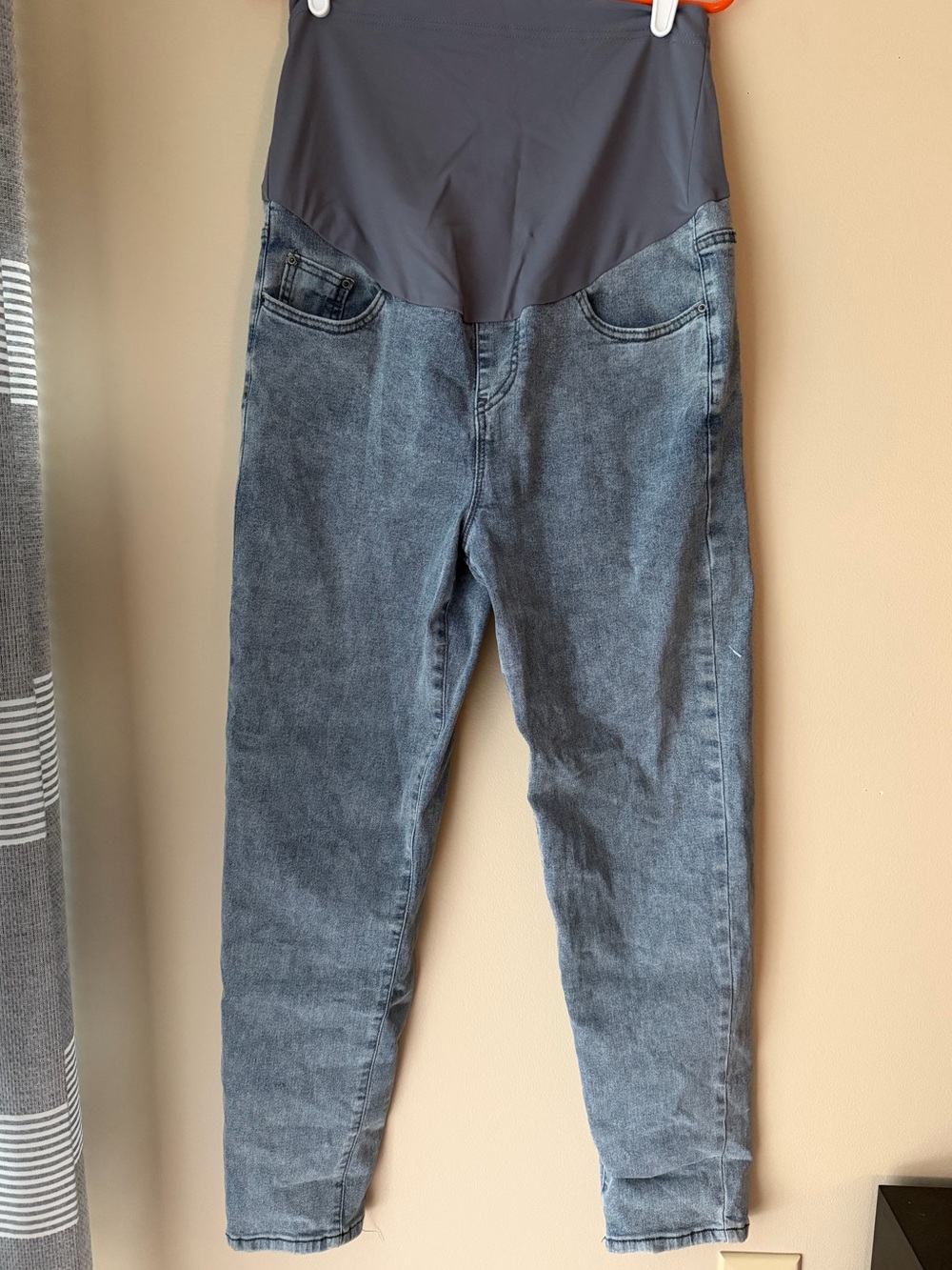 Maternity Boyfriend Stretch Denim Jeans